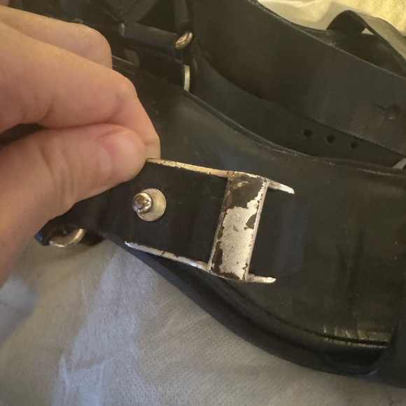 RAG & BONE Jude Leather Sandals Size: 6.5 | IT 36.5 - Picture 6 of 7